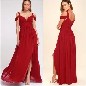 Lulu’s Ocean of Elegance Red Size Large